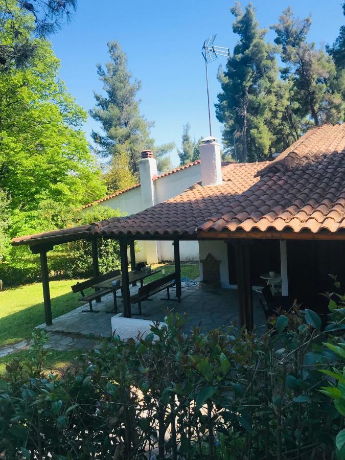 Sani Garden House Villa Bagian luar foto