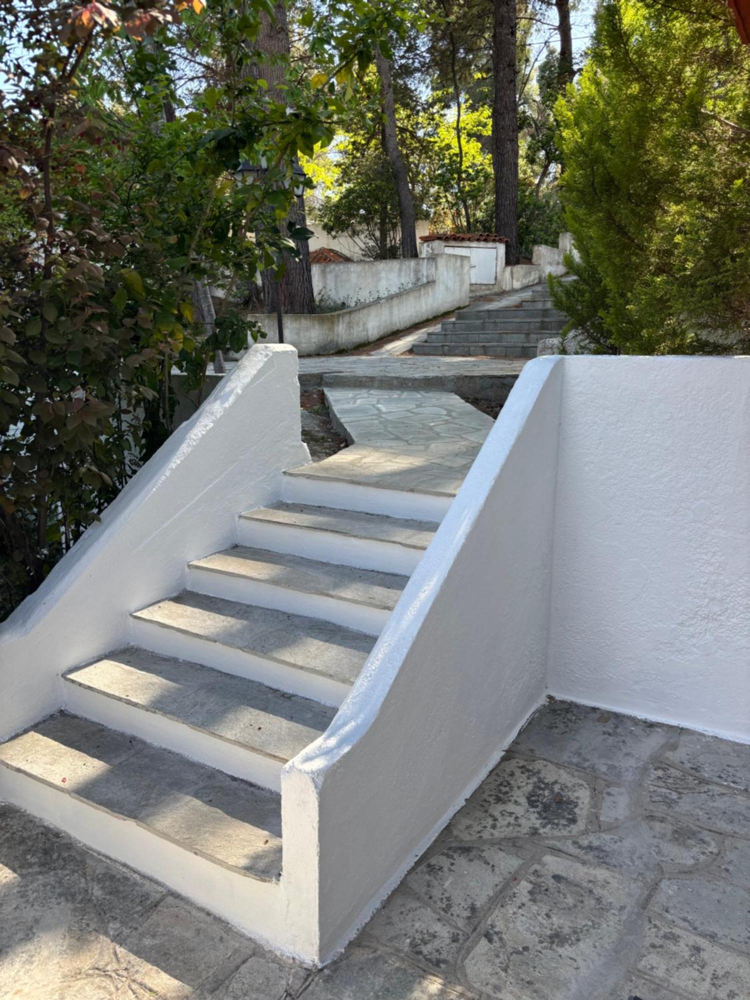 Sani Garden House Villa Bagian luar foto